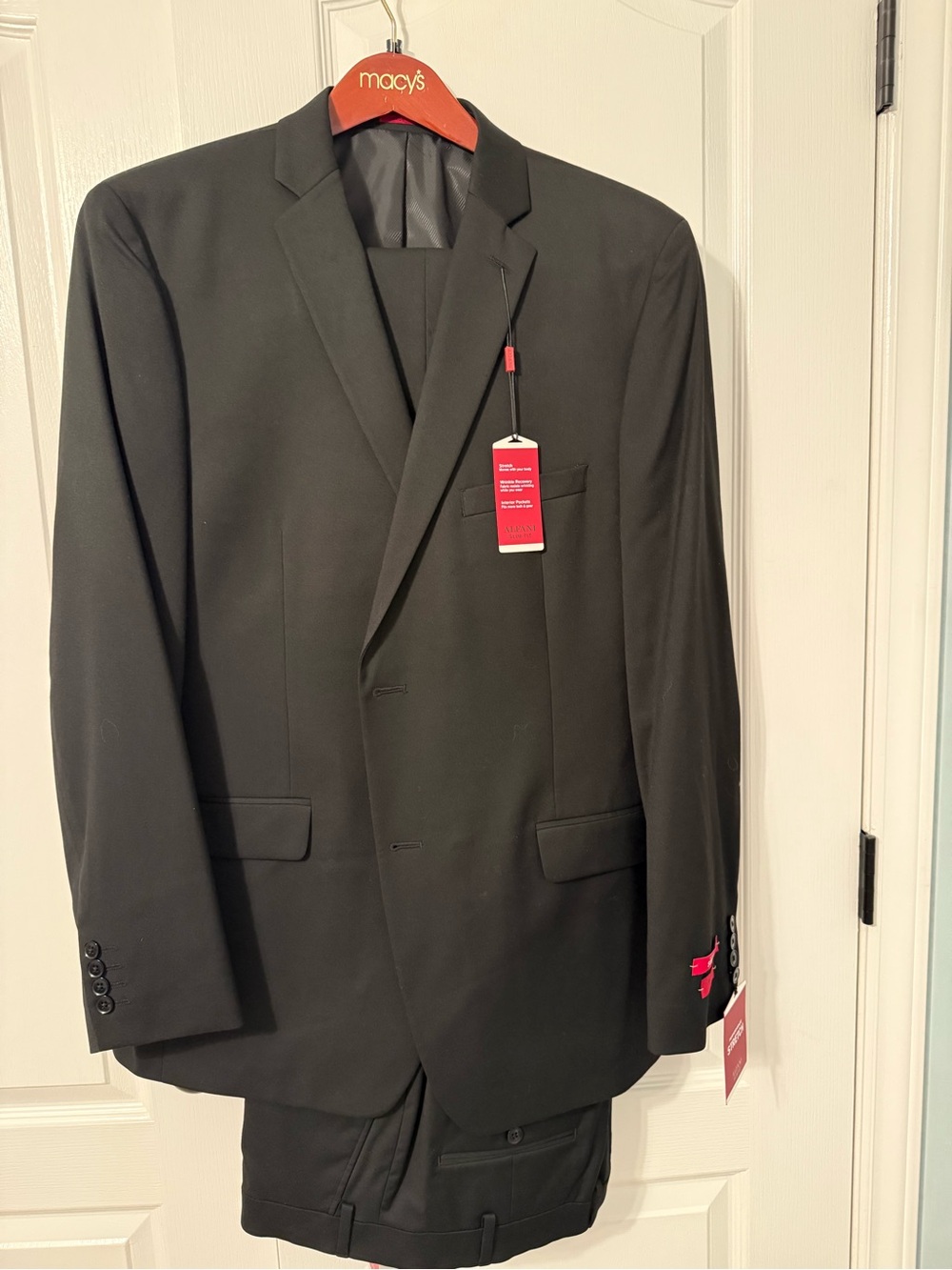 Alfani Black Men's Two-Piece Suit Jacket & Pants